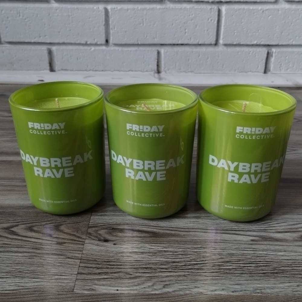 Friday Collective Daybreak Rave Candle 8 oz - 3 qty